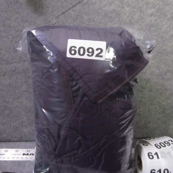 Vintage Eddie Bauer EBTEK Jacket Mens XL Purple Pullover Anorak Windbreaker 90s - Picture 11 of 11